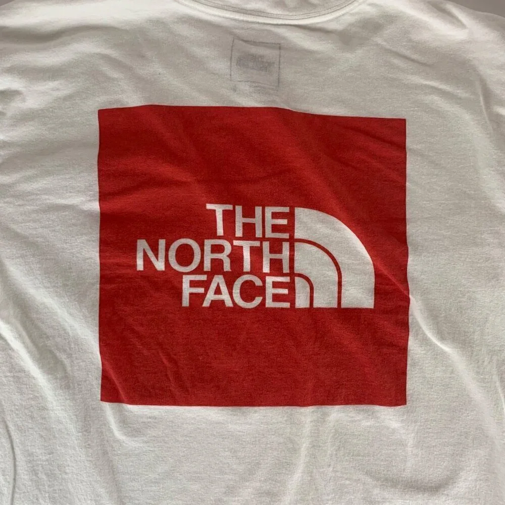 The North Face White Short Sleeve Crewneck Shirt Mens Large